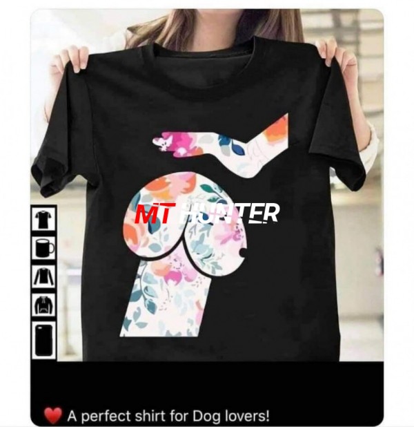 강아지를 사랑하는 티셔츠